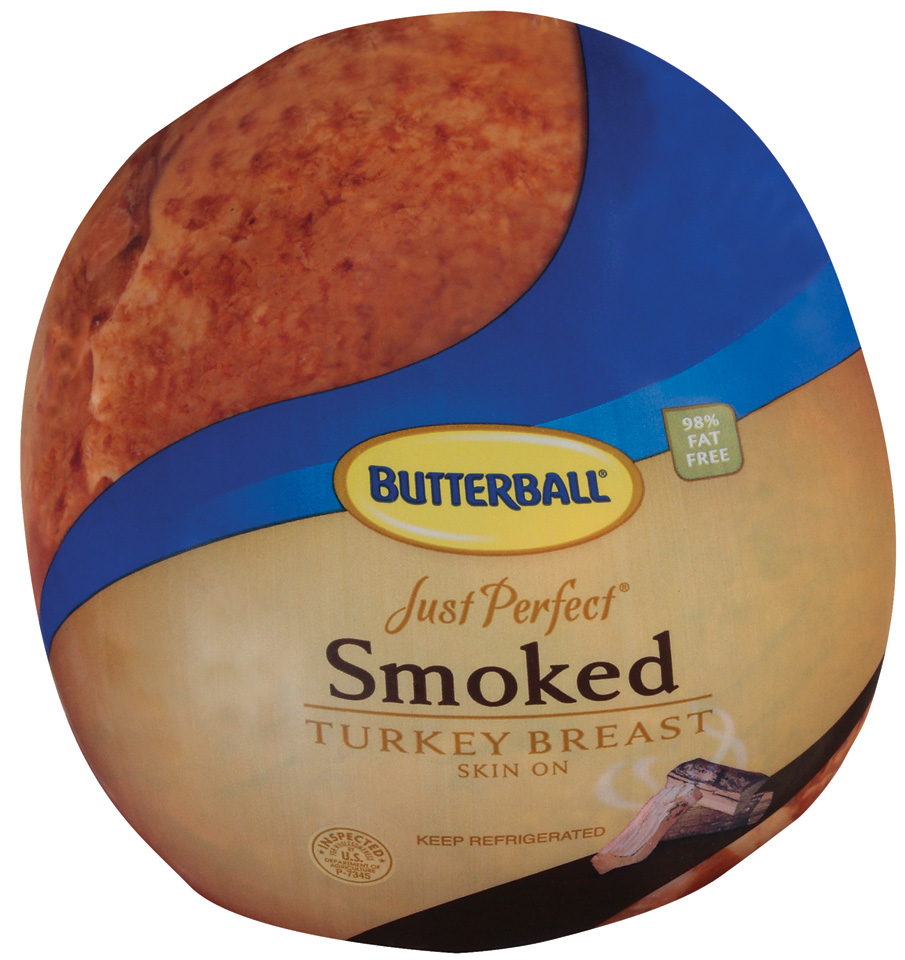 Just Perfect Smoked Skin-On Turkey Breast Just Perfect Smoked Skin-On Turkey Breast